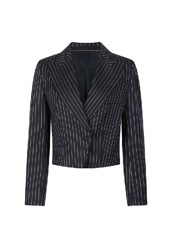 Daily Special Andy Cropped Stretch Blazer