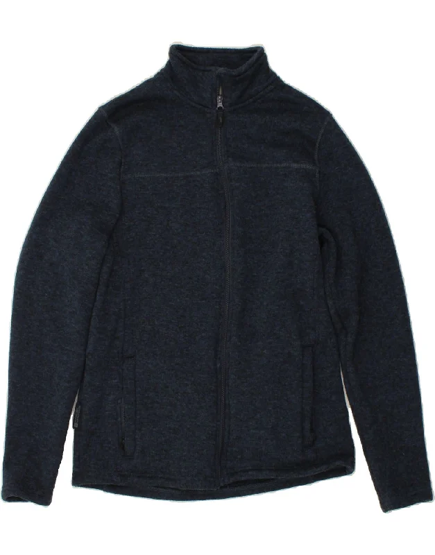 Overstock Clearance MOUNTAIN WAREHOUSE Womens Fleece Jacket UK 18 XL Navy Blue Flecked