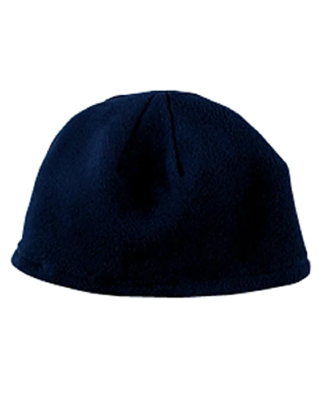 Weekend Bargains to Indulge In Big Accessories Knit Fleece Cap | Navy