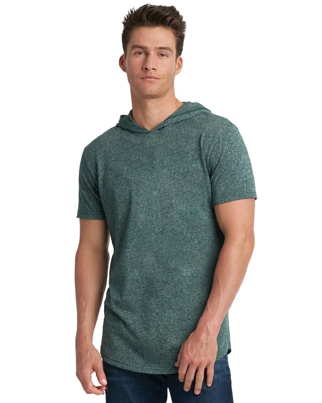 Mega Sale Next Level Apparel Unisex Mock Twist Short Sleeve Hoody T-Shirt | Forest Green Mega Sale Next Level Apparel Unisex Mock Twist Short Sleeve Hoody T-Shirt | Forest Green