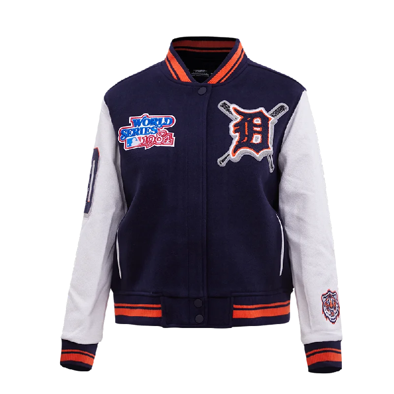 Weekend Deals That Excite MLB DETROIT TIGERS MASHUP WOOL WOMEN'S VARSITY JACKET (MIDNIGHT NAVY/ORANGE/MIDNIGHT NAVY) Weekend Deals That Excite MLB DETROIT TIGERS MASHUP WOOL WOMEN'S VARSITY JACKET (MIDNIGHT NAVY/ORANGE/MIDNIGHT NAVY)