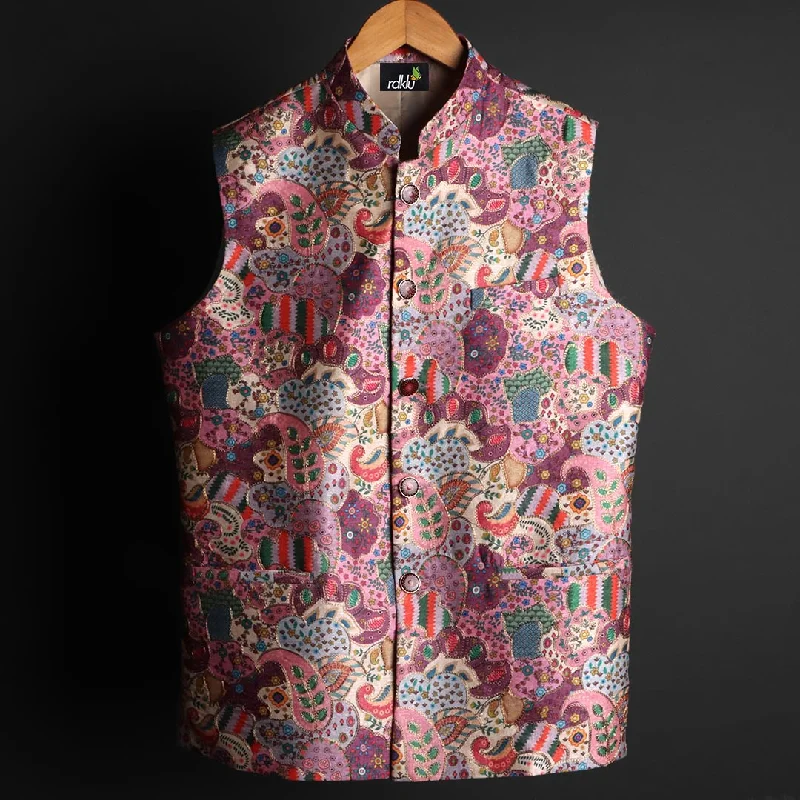 Special Offer RDKLU Printed MEN'S Waist-coat #22