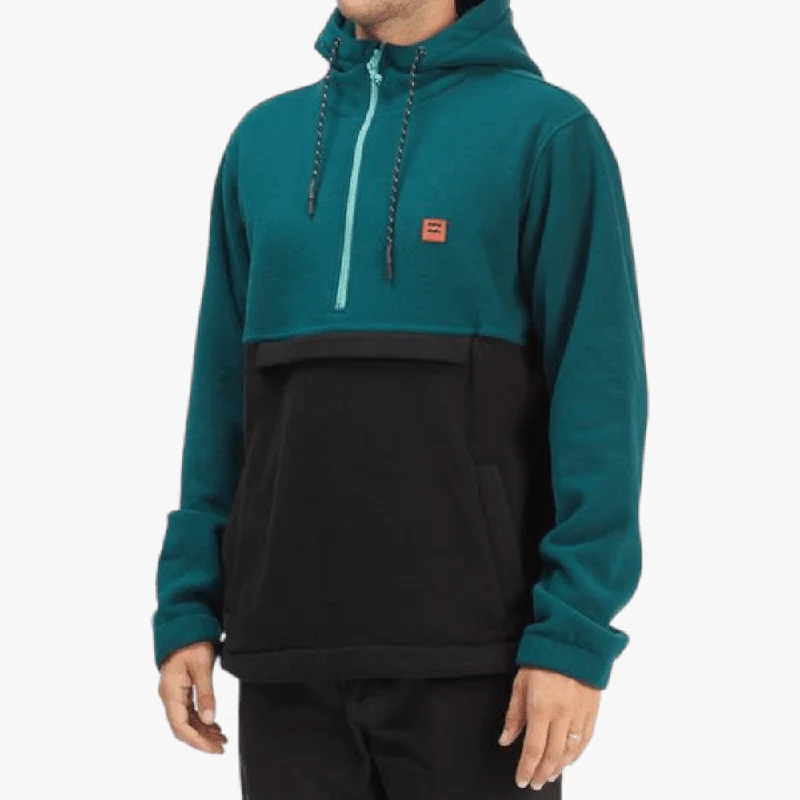 New Arrival Billabong Mens Boundary Pullover Hoodie Dark Seagreen