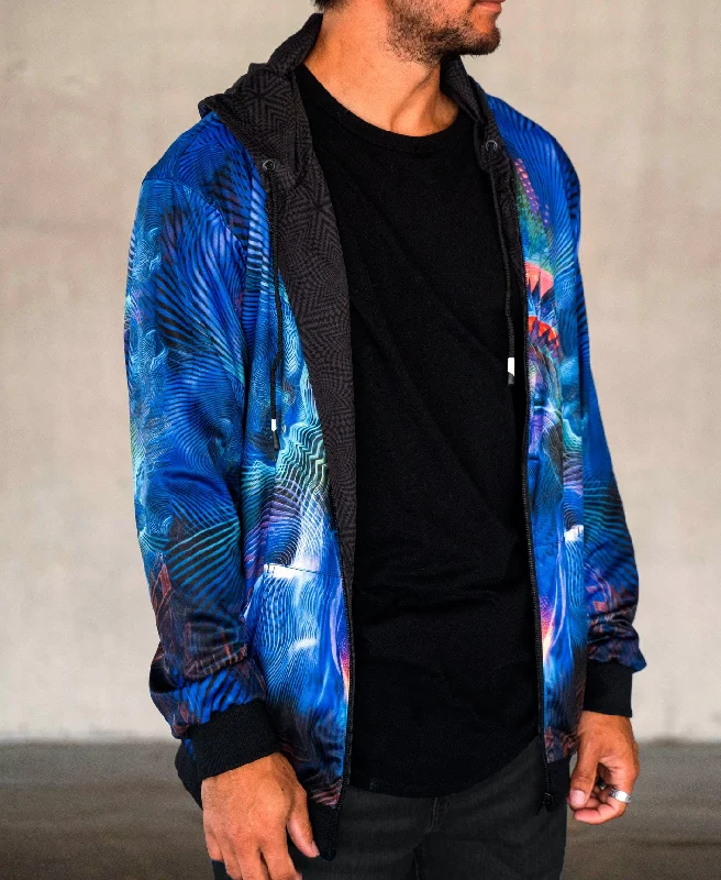 Early Access Curandero Lightweight Reversible Satin Jacket by Luke Brown