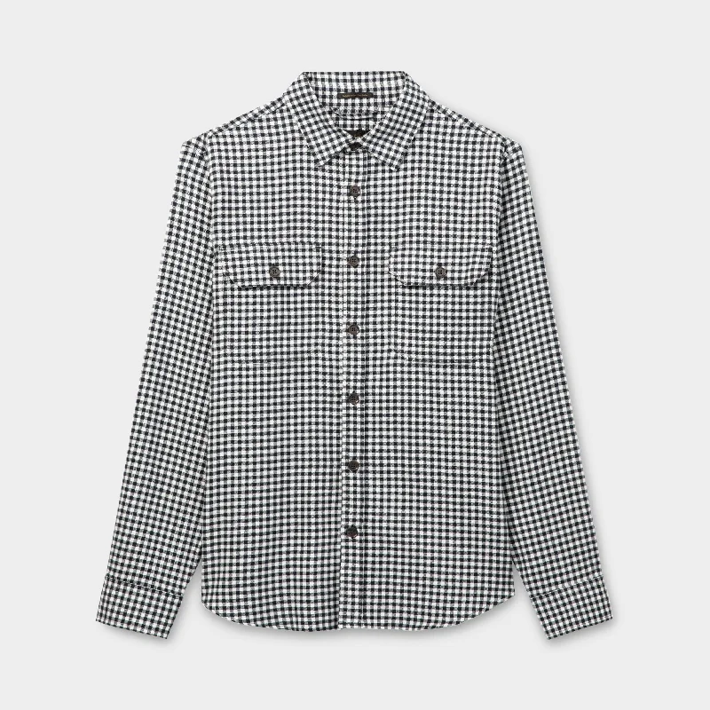 Cash Savings Plaid Flannel Shirt
