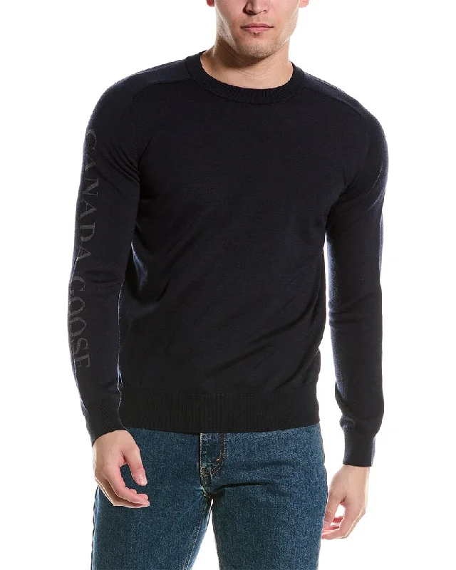 Great Bargain Canada Goose Wool Crewneck Sweater