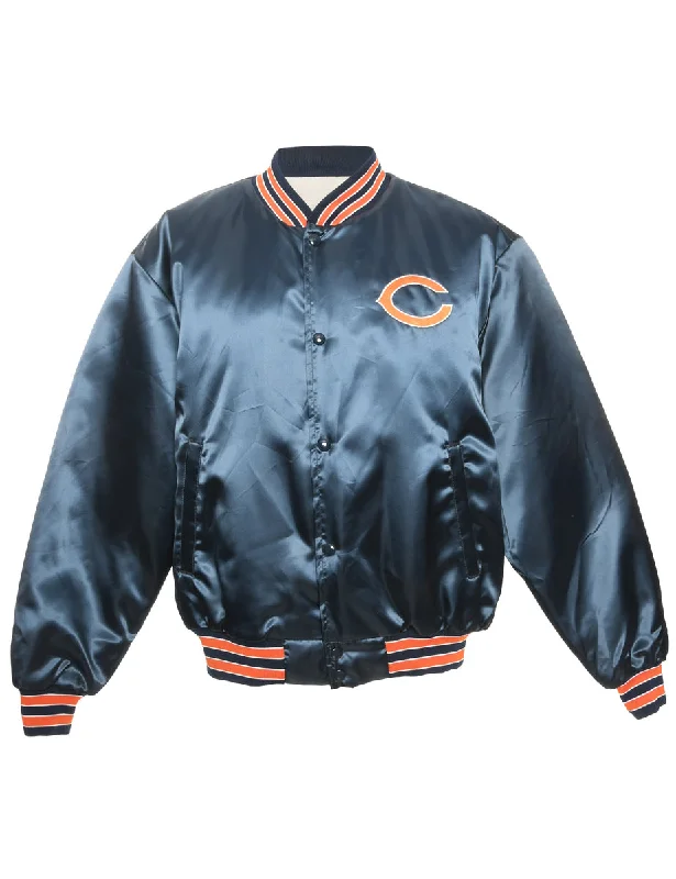 Weekend Deals That Dazzle Shiny Navy Team Jacket  - XL