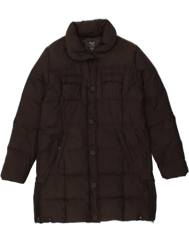 Shop Now BEST COMPANY Womens Padded Coat UK 18 XL Brown Polyamide