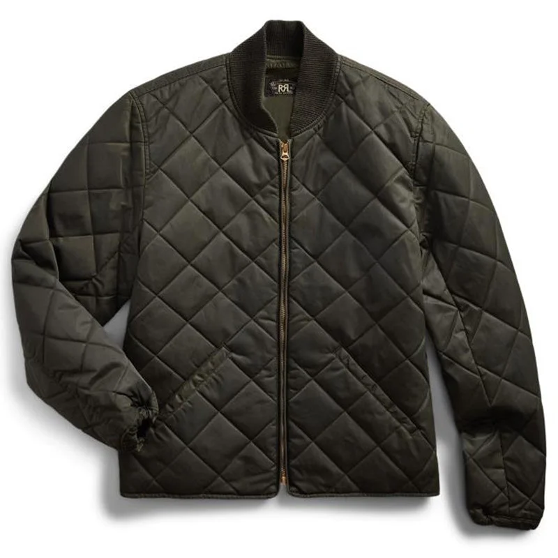 Weekend Deals That Dazzle RRL by Ralph Lauren Quilted Twill Liner Jacket Vintage Black Weekend Deals That Dazzle RRL by Ralph Lauren Quilted Twill Liner Jacket Vintage Black