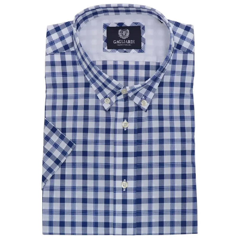 Weekend Discounts to Savor Navy And White Oversized Check
