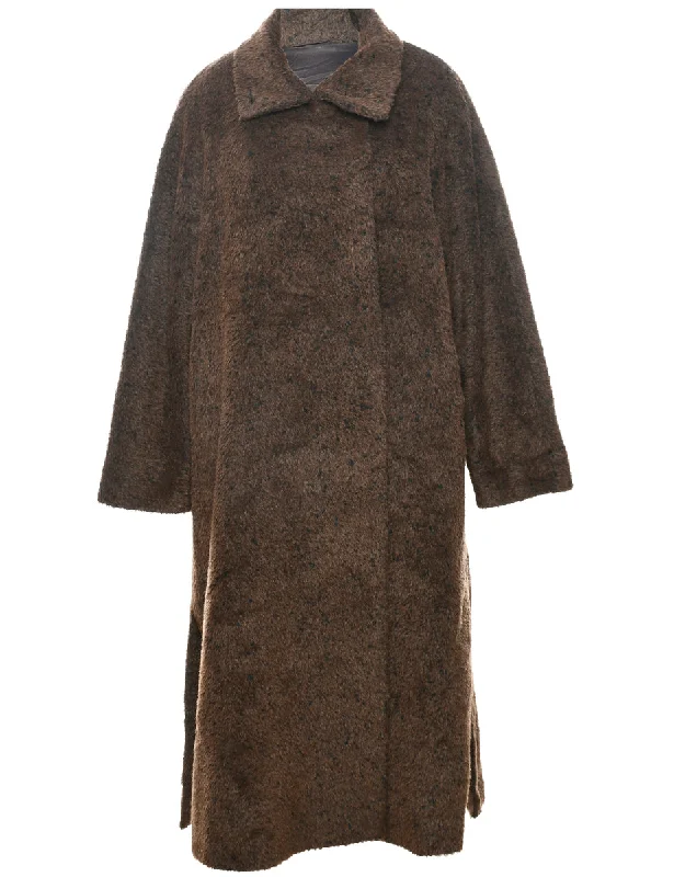 Best Choice Single Breasted Wool Coat - L