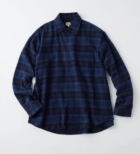Weekend Discounts to Enjoy COTTON NEL CHECK REGULAR SHIRT 29137