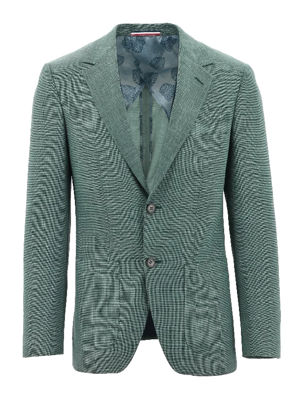 Weekend Wonders Await! Daniel Hechter - Hvar Buggy Wool Blend Sportscoat - Green
