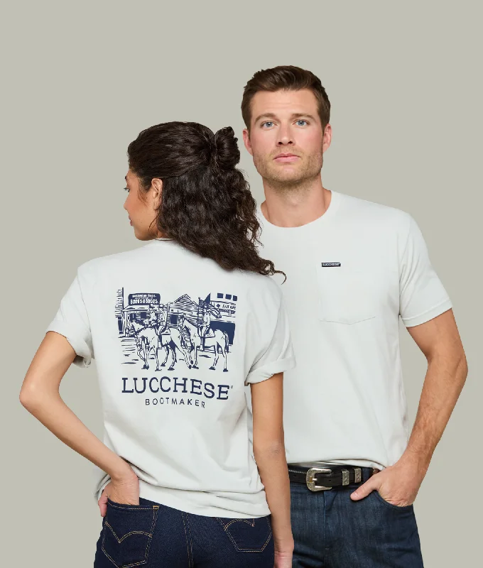 Massive Savings Cavalry Pocket Tee :: Silver