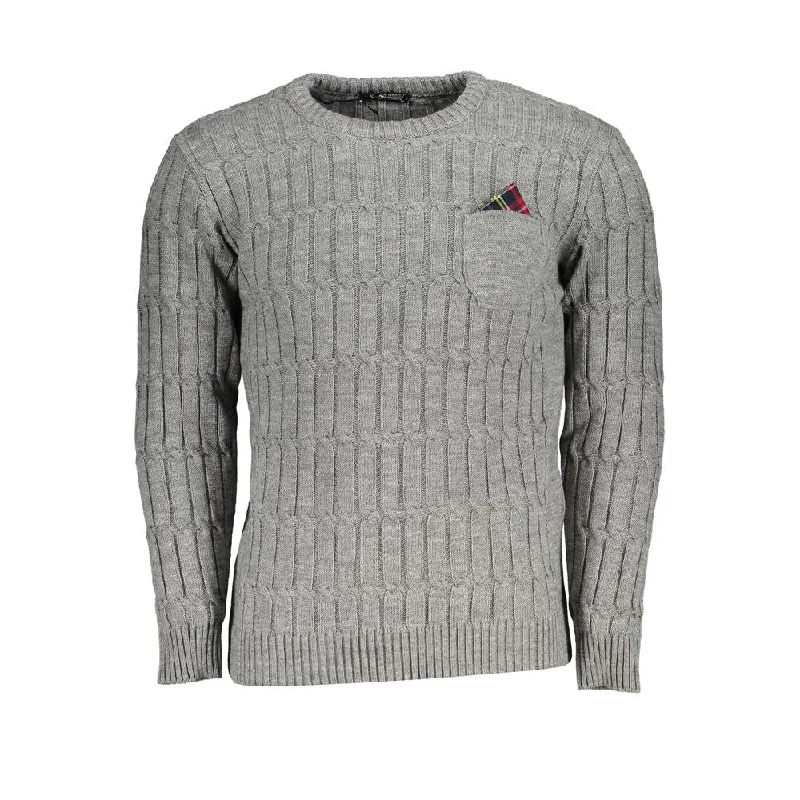 Shop the Weekend Away U.S. Grand Polo Classic Twisted Crew Neck Men's Sweater