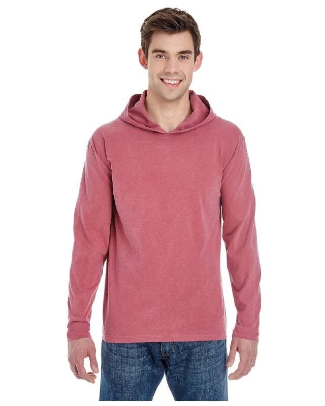 Weekend Offers That Sizzle Comfort Colors Heavyweight Long Sleeve Hooded T-Shirt | Brick Weekend Offers That Sizzle Comfort Colors Heavyweight Long Sleeve Hooded T-Shirt | Brick