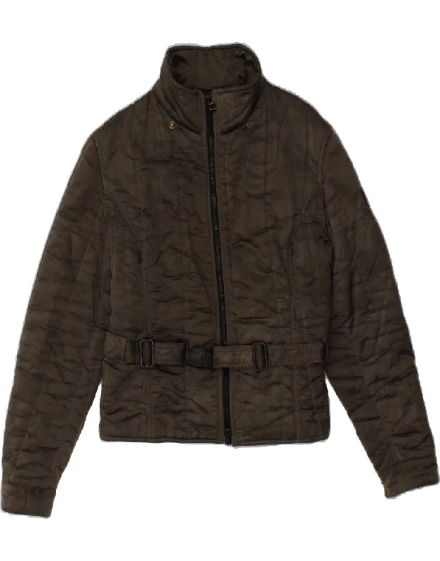 Weekend Offers That Please REFRIGIWEAR Womens Padded Jacket UK 16 Large Brown