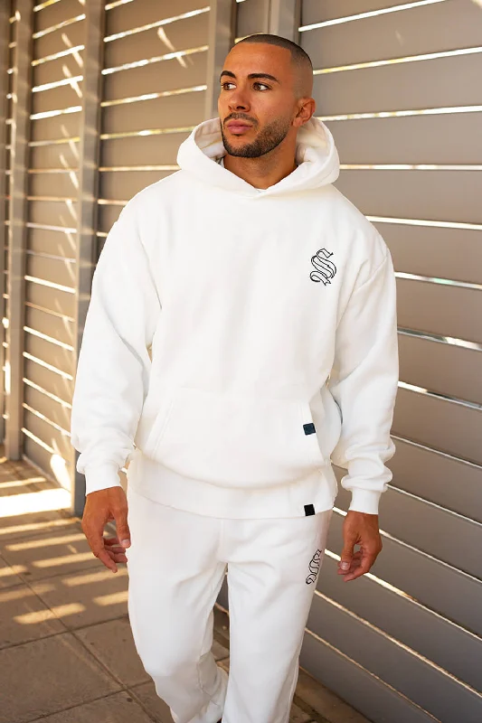 Final Offer Core Logo Hoodie - White