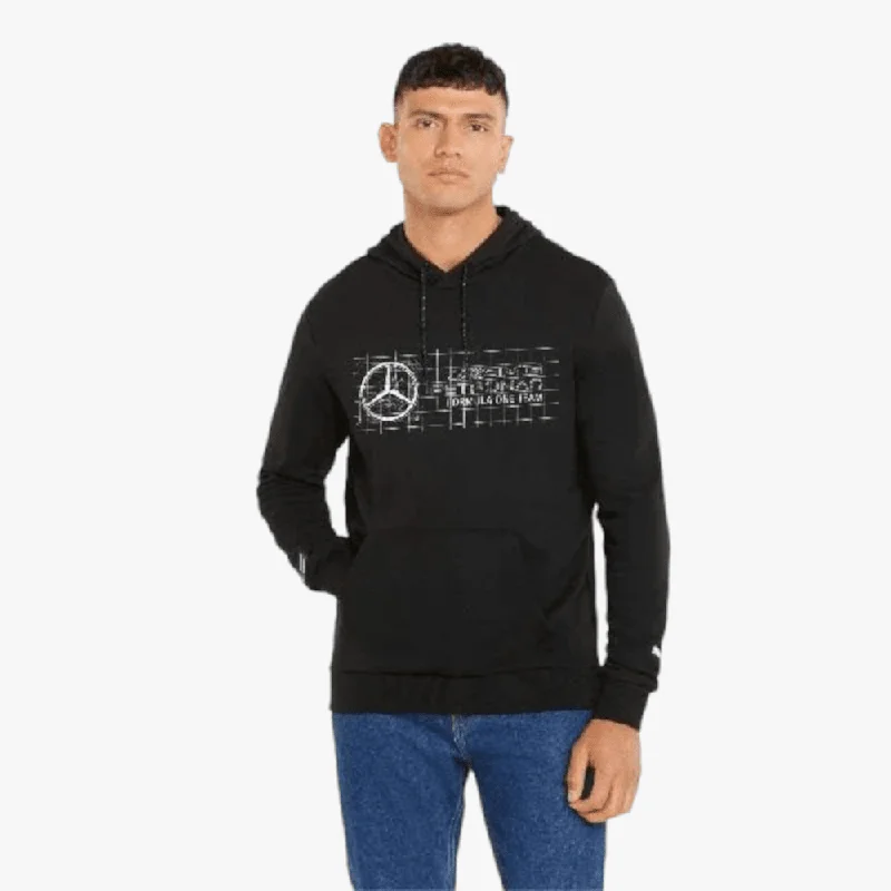 Weekend Offers That Please Puma Mens Mapf1 Logo Hoodie Black