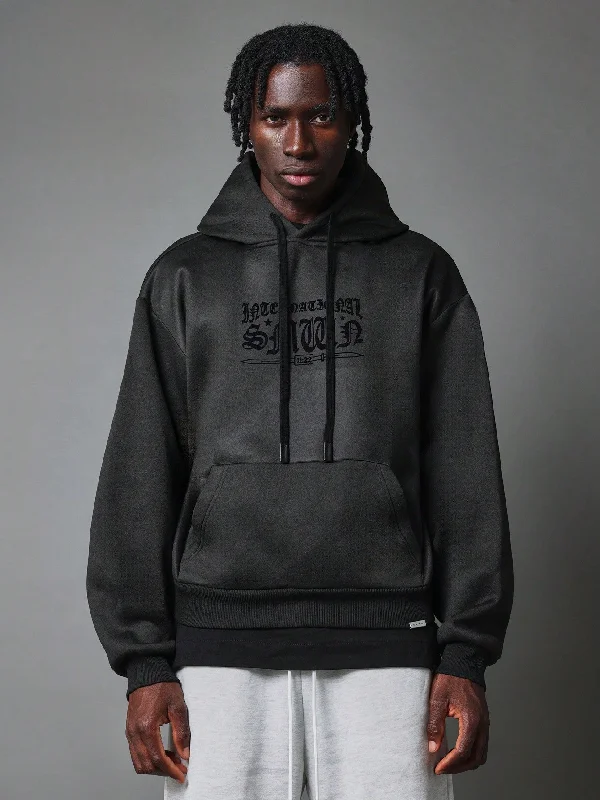 Weekend Discounts to Enjoy Regular Fit Overhead Hoodie With Graphic Print