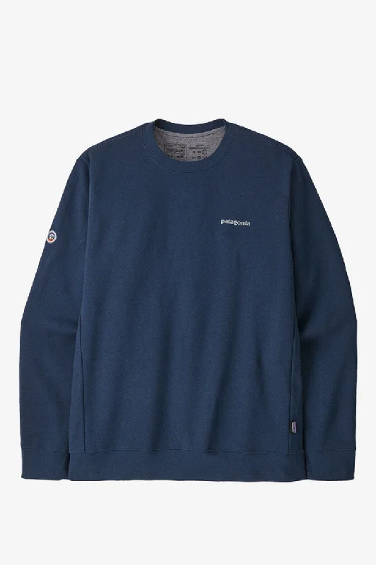 Flash Sale Patagonia Fitz Roy Icon Crew - Lagom Blue