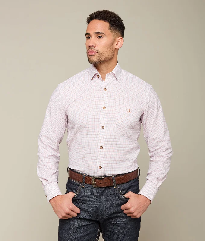 Take Advantage San Antonio :: Tangerine And Cornflower Blue Tattersall