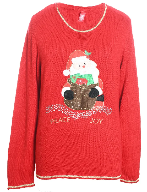 Super Sale Santa Claus Christmas Jumper - XXL