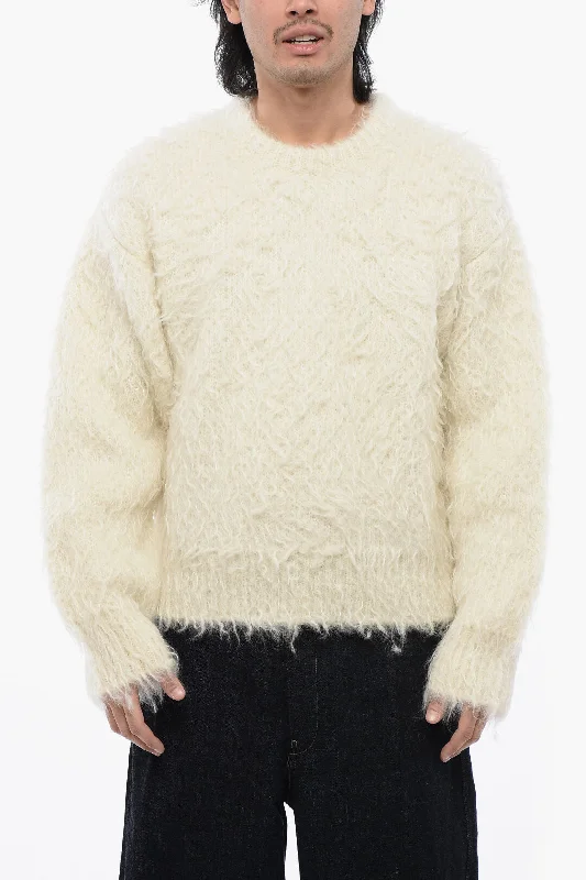 Weekend Shopping Bliss Jil Sander Fuzzy Wool Casentino Sweater