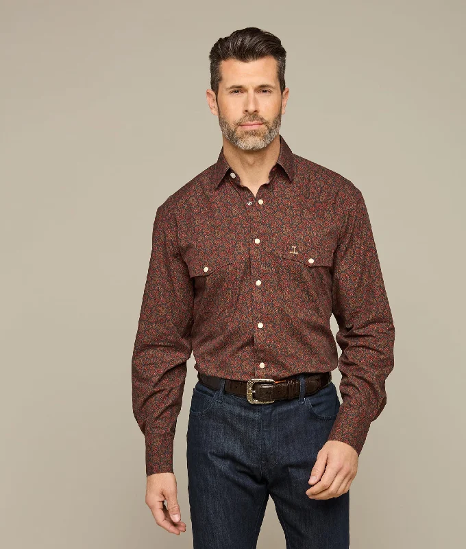 Weekend Deals That Dazzle El Paso Prints :: Navy Paisley