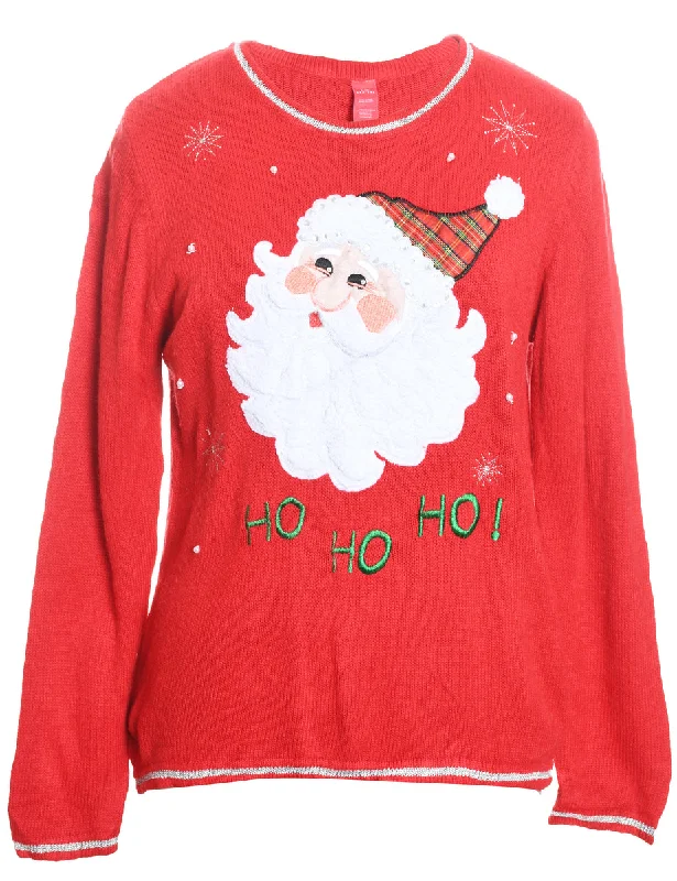 Deal Alert Santa Claus Christmas Jumper - L