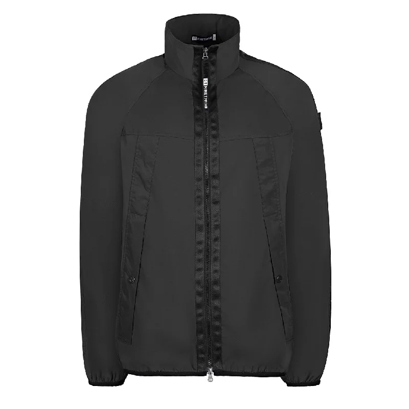 Super Deal ST95 4 Way Stretch Zip Through Black