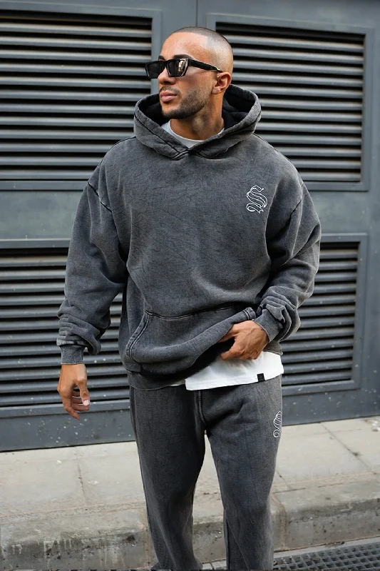 Early Bird Core Logo Hoodie - Acid Grey