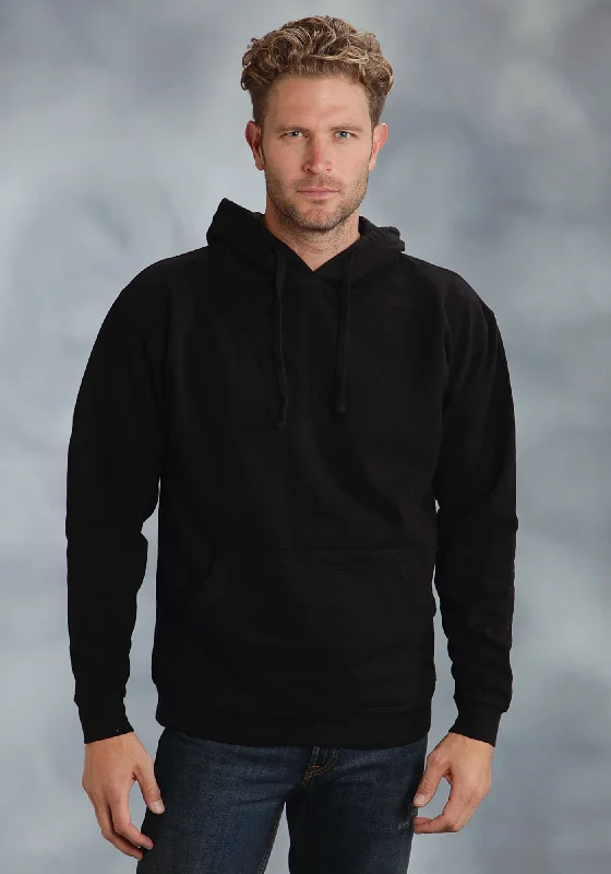 Weekend Sale: Don't Miss Out Ouray Mens Black 100% Polyester USA Hoodie