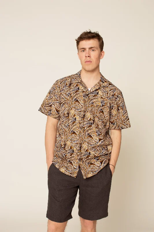 Weekend Bargains Await You Wardrobe by Me Men's Tropical Shirt