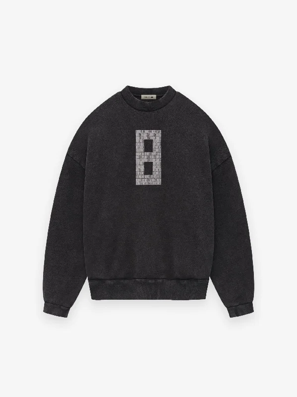 Super Discount 8 Crewneck Sweatshirt