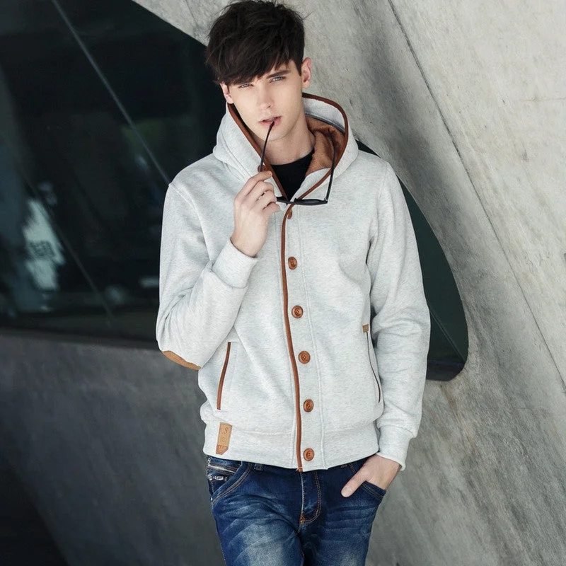 Weekend Discounts to Enjoy Cardigan Sweatshirts And Hoodies Men Hip Hop Fashion Black Cloak Hooded Male Casual Sweatshirt Jacket Weekend Discounts to Enjoy Cardigan Sweatshirts And Hoodies Men Hip Hop Fashion Black Cloak Hooded Male Casual Sweatshirt Jacket