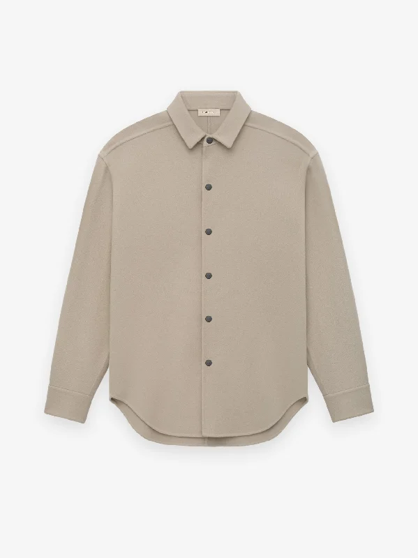 Weekend Bargains Galore Wool Cashmere Overshirt