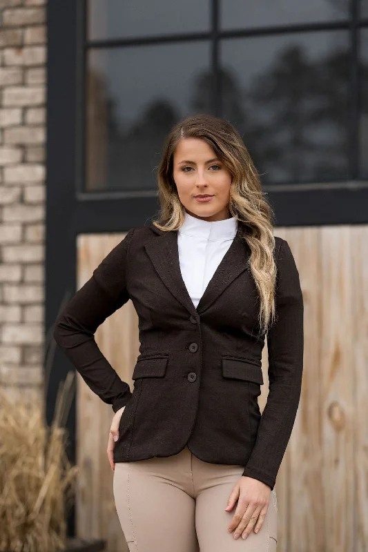 Weekend Offers That Amaze Brown Tweed Hunt Coat by Ashlee Bond