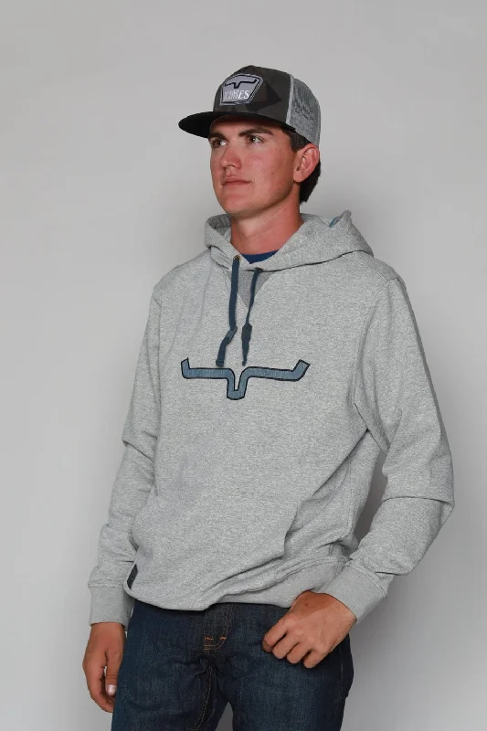 Weekend Deals to Make You Smile Kimes Ranch Mens TTL Hoodie Grey Heather 100% Cotton L/S Weekend Deals to Make You Smile Kimes Ranch Mens TTL Hoodie Grey Heather 100% Cotton L/S