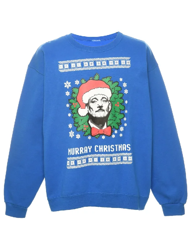 Weekend Bargains Await You Santa Claus Christmas Sweatshirt - XXL