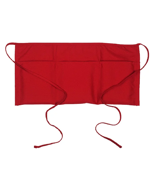 Weekend Offers That Shine Big Accessories Three-Pocket Waist Apron | Red