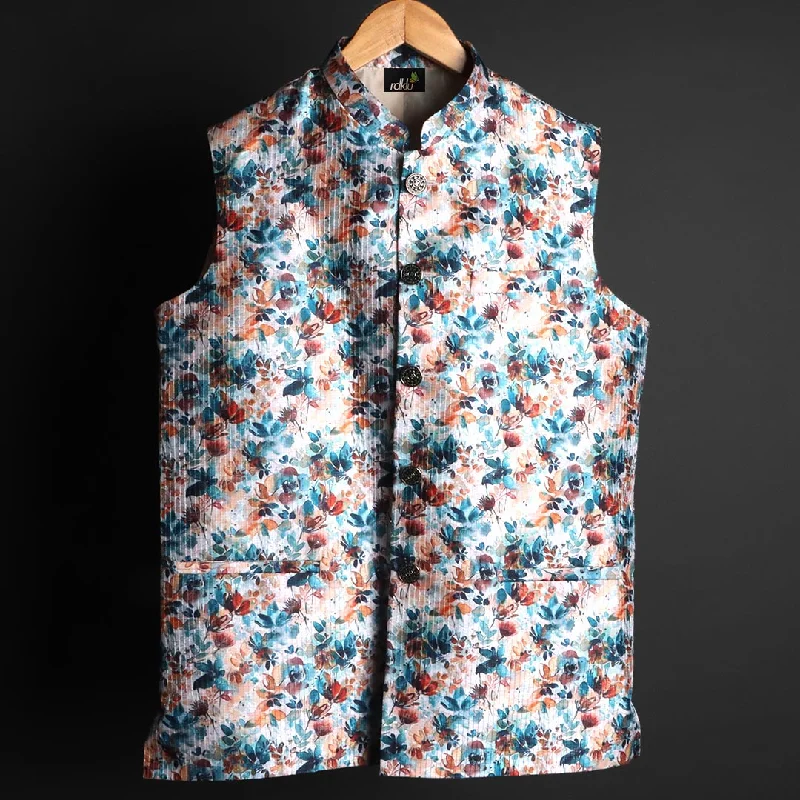 Pay Less RDKLU Printed MEN'S Waist-coat #21