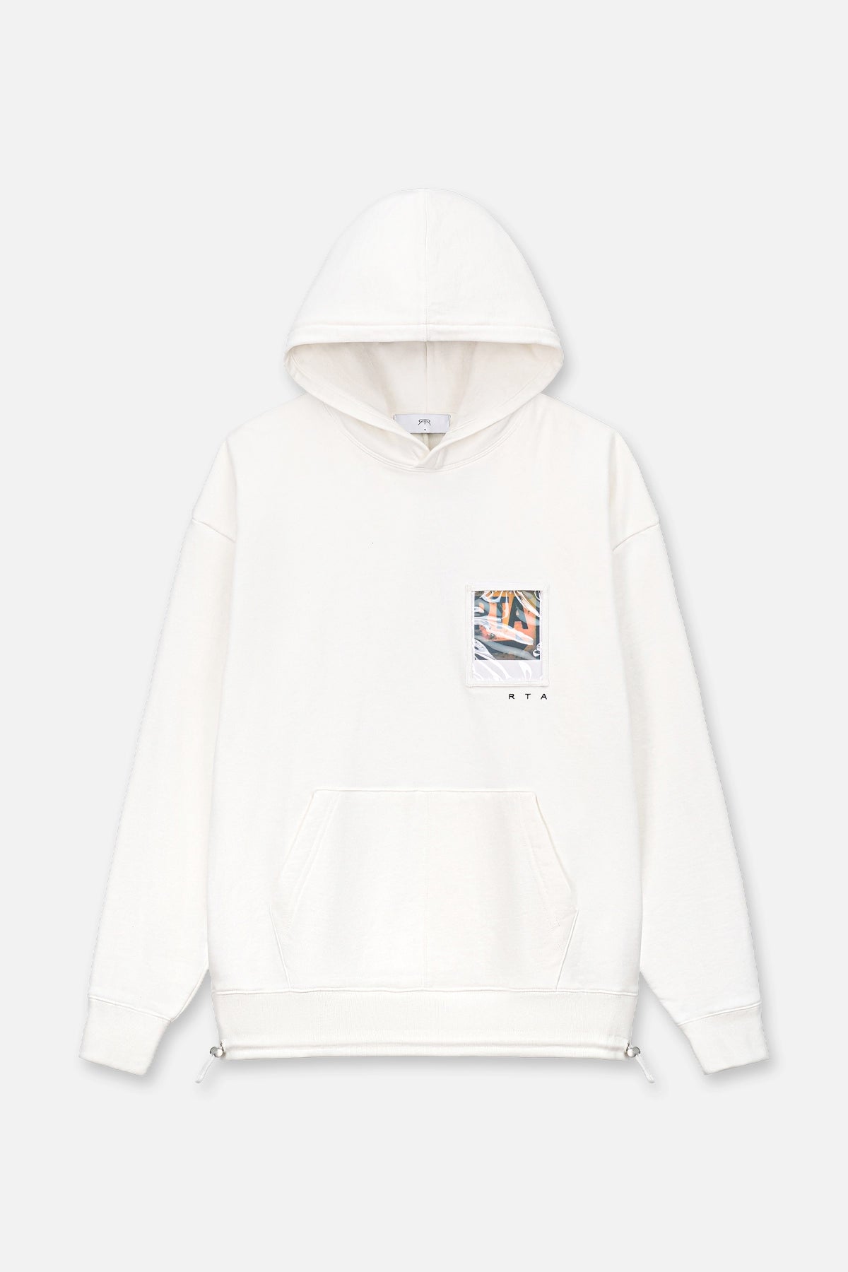 Unmissable Offer PHOTO POCKET HOODIE | WHITE