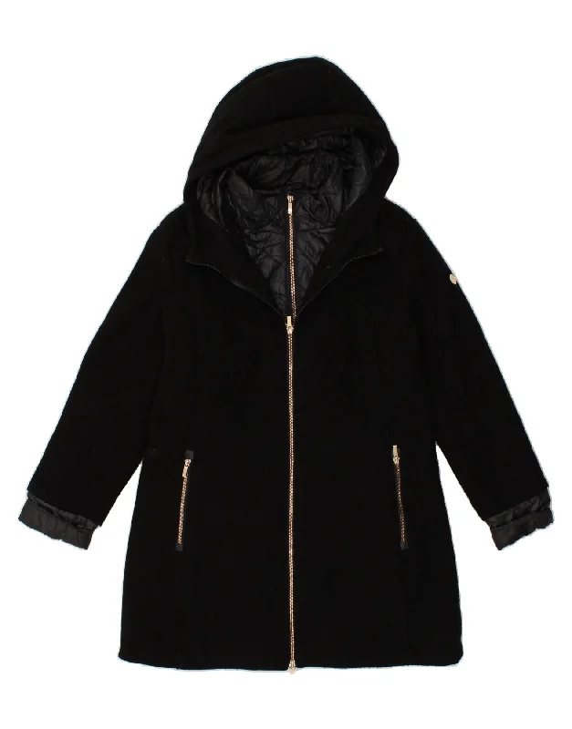Lowest Rates DACK'S Womens Hooded Overcoat UK 18 XL Black