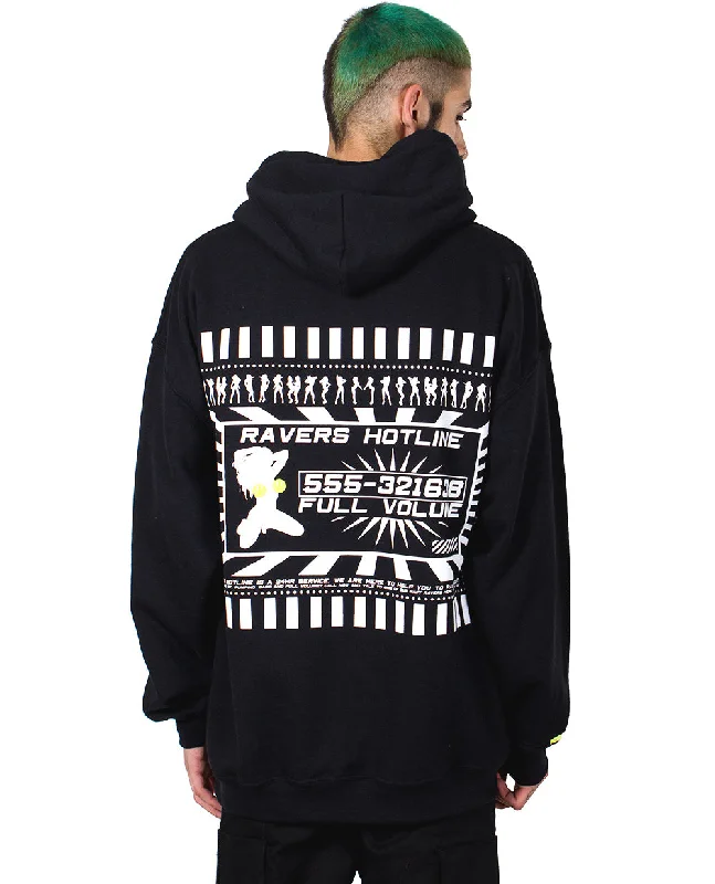Today Only OVERSIZE RAVERS HOTLINE HOODIE