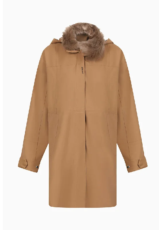 New Arrival All-Seasons Faux Fur Parka