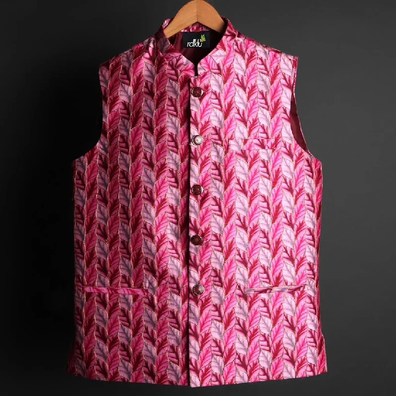 Super Savings RDKLU Printed MEN'S Waist-coat #24