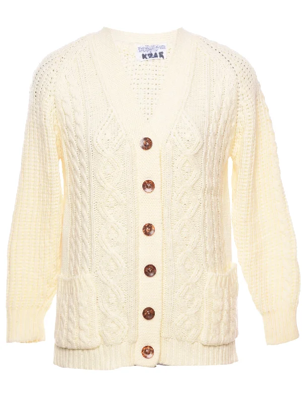Crazy Savings Sears Cable Knit Cardigan - M