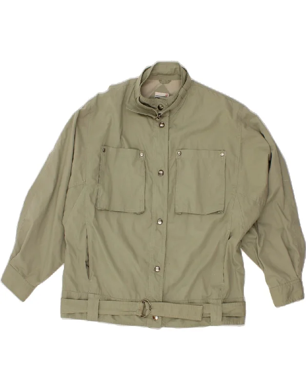 Exclusive Weekend Offers Inside MAJESTIC Womens Utility Jacket IT 40 Small Green Polyester Exclusive Weekend Offers Inside MAJESTIC Womens Utility Jacket IT 40 Small Green Polyester