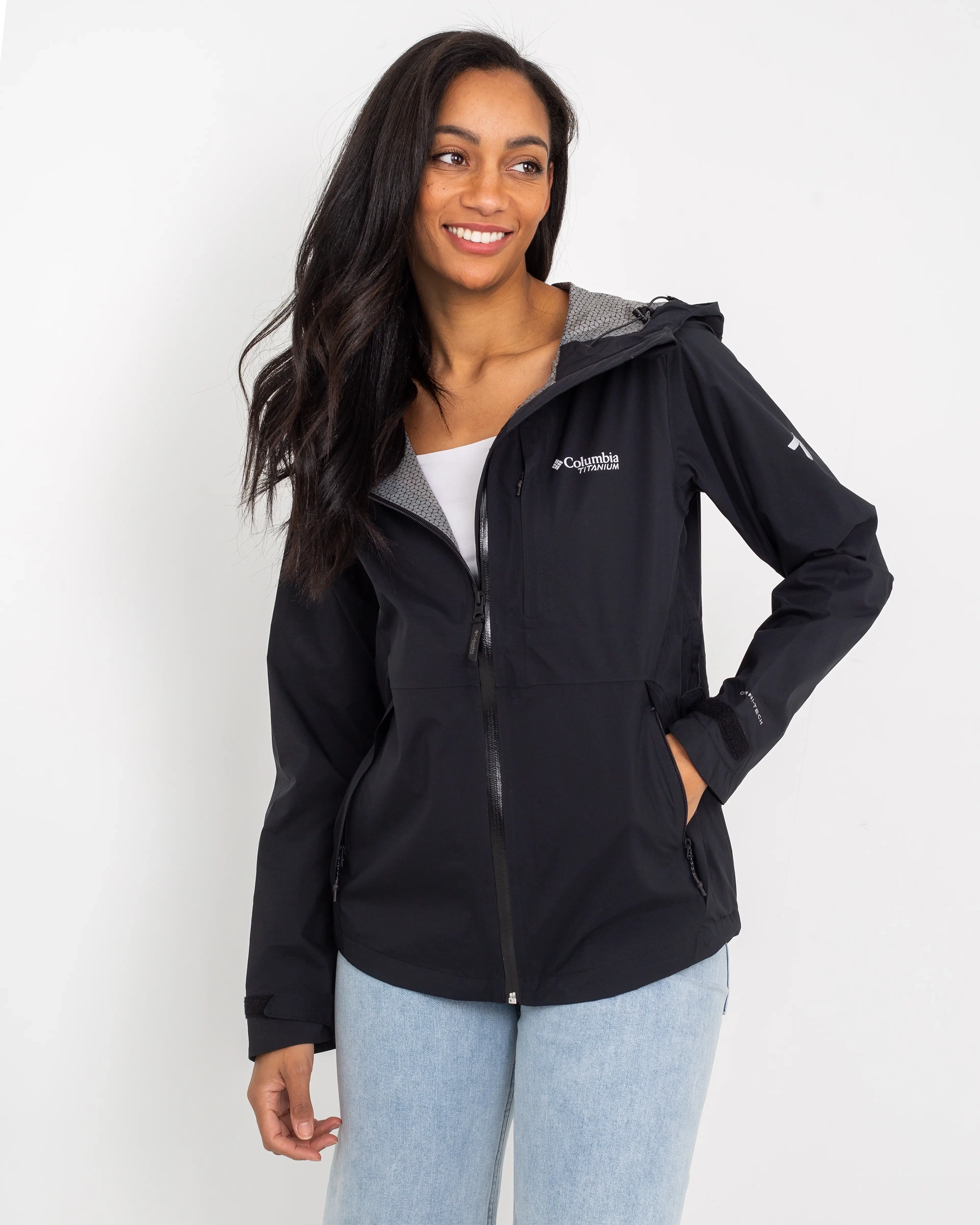 Super Deal Omnitech Amplidry II Shell Jacket in Black
